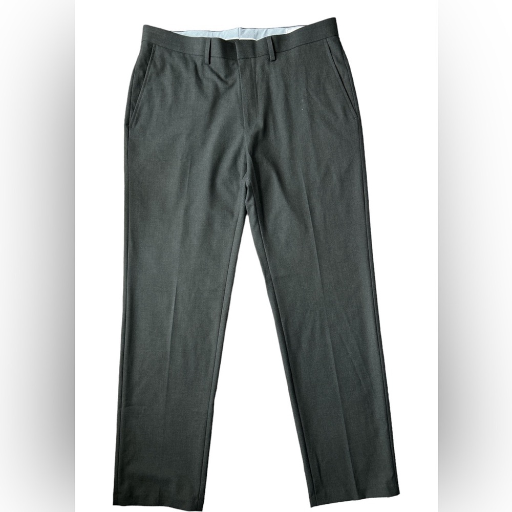 J.M. Haggar Slim Fit Men’s Gray Dress Pants Size 36x34